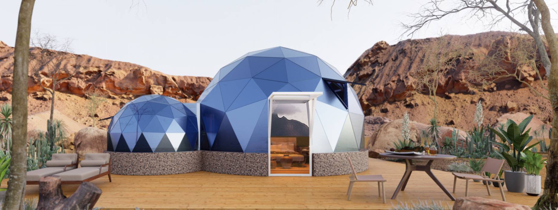 白朗县球形智能光伏玻璃星空房